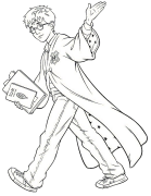Harry Potter ڕەنگکردنی ئۆنلاین